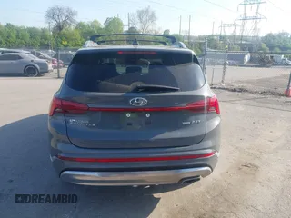 2021 Hyundai Santa Fe Calligraphy with VIN 5NMS5DAL8MH370726, listed as a IAAI auction lot 42099412 with 56,273 mi miles. Bid and sale history available at carsss.com. Image 16.