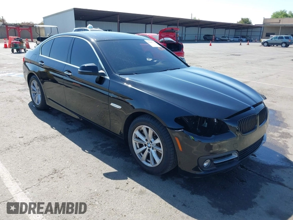 2015 BMW 5 Series 528i with VIN WBA5A5C51FD516003, listed as a IAAI auction lot 42386713 with 105,317 mi miles and . Bid and sale history available at DreamBid. Image 1.
