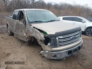 2014 Ford F-150 XL with VIN 1FTFW1EF9EFA91253, listed as a IAAI auction lot 41698300 with 138,663 mi miles. Bid and sale history available at carsss.com. Image 1.