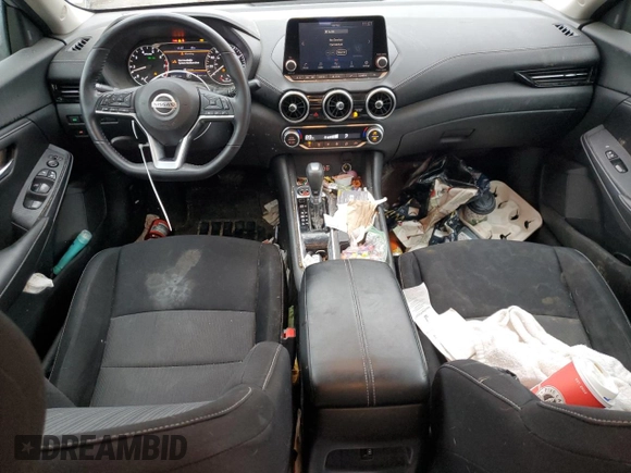 2020 Nissan Sentra SV with VIN 3N1AB8CV4LY237382, listed as a Copart auction lot 84118414 with 79,835 mi miles and Salvage Title. Bid and sale history available at DreamBid. Image 8.