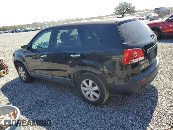 2011 Kia Sorento LX with VIN 5XYKT3A13BG013461, listed as a Copart auction lot 47467015 with 166,707 mi miles and Clean Title. Bid and sale history available at DreamBid. Image 2.