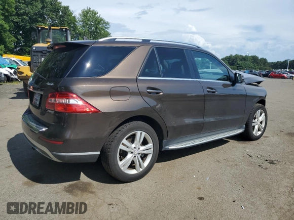 2013 Mercedes-Benz M 350 with VIN 4JGDA5HB6DA171851, listed as a Copart auction lot 63921665 with 138,502 mi miles and Salvage title. Bid and sale history available at DreamBid. Image 3.