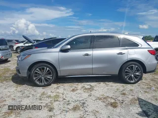 2020 Acura MDX w/Technology Pkg with VIN 5J8YD3H51LL010470, listed as a IAAI auction lot 40486114 with 1 mi miles. Bid and sale history available at carsss.com. Image 14.