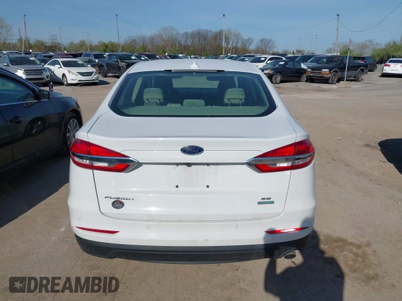 2019 Ford Fusion SE with VIN 3FA6P0HD6KR265995, listed as a IAAI auction lot 42097079 with 112,713 mi miles. Bid and sale history available at carsss.com. Image 15.