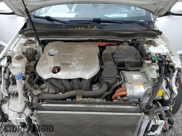 2014 Kia Optima Hybrid LX with VIN KNAGM4AD0E5070309, listed as a Copart auction lot 66709334 with 0 mi miles and Salvage Title. Bid and sale history available at carsss.com. Image 11.
