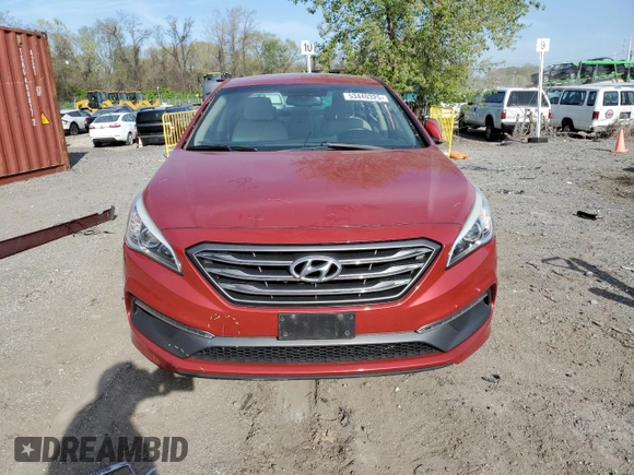 2017 Hyundai Sonata Sport with VIN 5NPE34AF2HH497204, listed as a Copart auction lot 53440325 with 122,653 mi miles and Salvage Title. Bid and sale history available at carsss.com. Image 5.