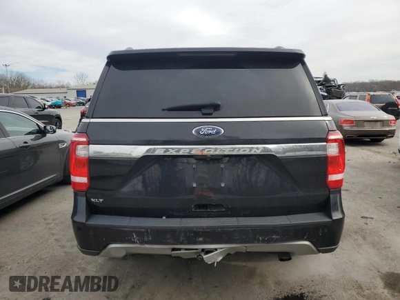 2021 Ford Expedition XLT with VIN 1FMJU1HT9MEA35301, listed as a Copart auction lot 45676985 with 78,480 mi miles and Salvage title. Bid and sale history available at DreamBid. Image 6.