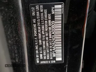 2013 Porsche Cayenne with VIN WP1AA2A24DLA00809, listed as a Copart auction lot 61830015 with 171,542 mi miles and Clean title. Bid and sale history available at DreamBid. Image 13.
