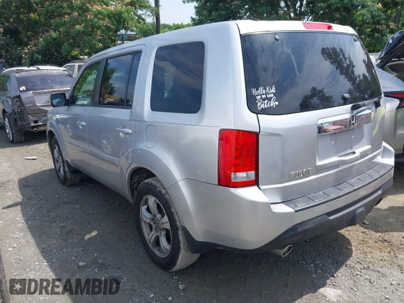 2012 Honda Pilot EX-L with VIN 5FNYF3H54CB019160, listed as a IAAI auction lot 42481437 with 142,911 mi miles and . Bid and sale history available at DreamBid. Image 3.