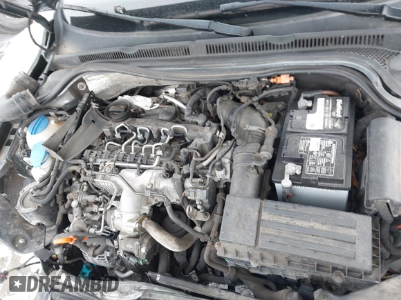 2013 Volkswagen Jetta TDI w/Premium с VIN 3VWLL7AJ9DM226266, выставлен на аукционе IAAI как лот 41625730 с пробегом 119 596 миль миль и . История ставок и продаж доступна на DreamBid. Изображение 10.