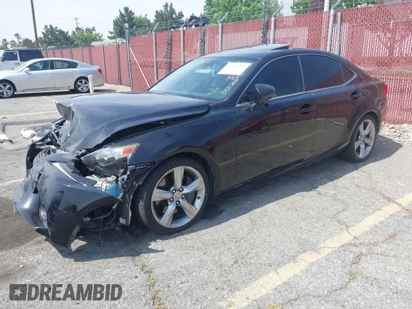 2014 Lexus IS 350 z VIN JTHCE1D2XE5002069, wystawiony jako IAAI lot #42360272 z przebiegiem 91 558 mil mil oraz . Historia ofert i sprzedaży dostępna na DreamBid. Obrazek 2.