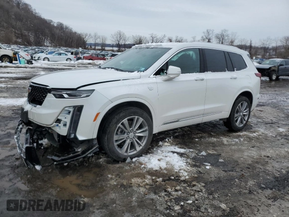 2024 Cadillac XT6 AWD Premium Luxury с VIN 1GYKPDRS7RZ701332, выставлен на аукционе Copart как лот 44737765 с пробегом 16 347 миль миль и Списание • Salvage title. История ставок и продаж доступна на DreamBid. Изображение 1.
