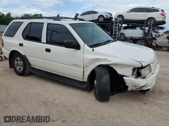 1999 Isuzu Rodeo S with VIN 4S2CM58W8X4314512, listed as a Copart auction lot 55467544 with 227,541 mi miles and Salvage Title. Bid and sale history available at carsss.com. Image 4.
