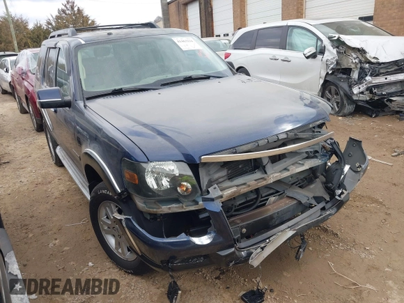 2007 Ford Explorer Eddie Bauer with VIN 1FMEU64E47UB79466, listed as a IAAI auction lot 41463234 with 250,735 mi miles and . Bid and sale history available at DreamBid. Image 1.