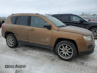 2011 Jeep Compass Limited with VIN 1J4NF5FB9BD197654, listed as a Copart auction lot 46366425 with 213,761 mi miles and Salvage Title. Bid and sale history available at carsss.com. Image 4.