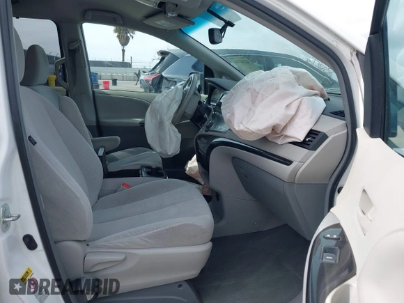 2013 Toyota Sienna LE AAS with VIN 5TDKK3DC2DS302465, listed as a IAAI auction lot 42241744 with 149,937 mi miles and . Bid and sale history available at DreamBid. Image 5.