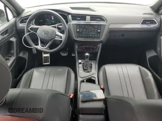 2022 Volkswagen Tiguan SE R-Line Black with VIN 3VVCB7AX7NM022952, listed as a Copart auction lot 62689115 with 16,119 mi miles and Salvage title. Bid and sale history available at DreamBid. Image 8.