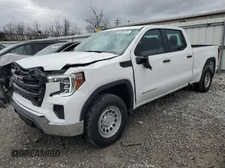 2022 GMC Sierra 1500 with VIN 3GTU9AED2NG143138, listed as a Copart auction lot 84005794 with 51,762 mi miles and Salvage Title. Bid and sale history available at DreamBid. Image 1.