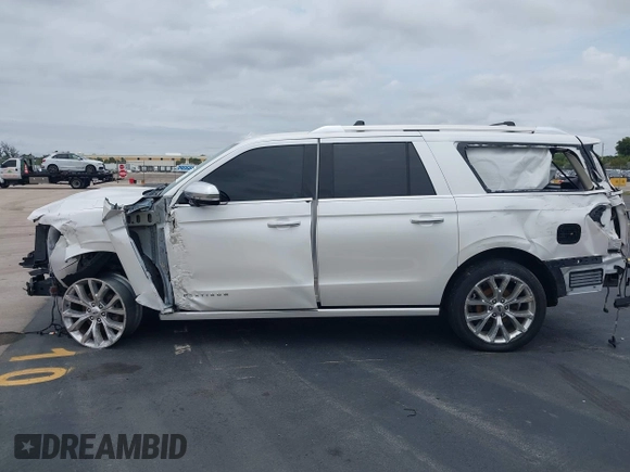 2019 Ford Expedition Max Platinum with VIN 1FMJK1LT3KEA56753, listed as a IAAI auction lot 42247331 with 73,909 mi miles and . Bid and sale history available at DreamBid. Image 15.