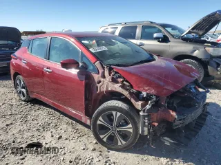 2020 Nissan LEAF SV Plus with VIN 1N4BZ1CP8LC304327, listed as a Copart auction lot 50620875 with 72,118 mi miles and Salvage Title. Bid and sale history available at DreamBid. Image 4.