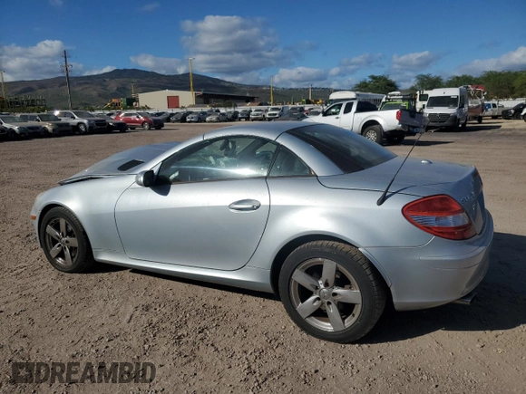 2006 Mercedes-Benz SLK 280 z VIN WDBWK54F56F115231, wystawiony jako Copart lot #52214905 z przebiegiem 87 263 mil mil oraz Szkoda całkowita • Salvage title. Historia ofert i sprzedaży dostępna na DreamBid. Obrazek 2.