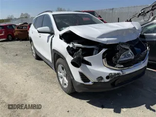 2020 GMC Terrain SLE z VIN 3GKALTEV6LL119894, wystawiony jako Copart lot #57132205 z przebiegiem Nie podano mil oraz Szkoda całkowita • Salvage title. Historia ofert i sprzedaży dostępna na DreamBid. Obrazek 4.