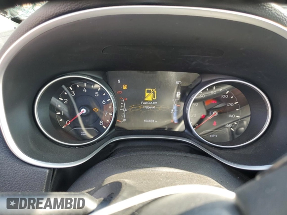 2020 Jeep Compass Sport z VIN 3C4NJDAB8LT105015, wystawiony jako Copart lot #54921305 z przebiegiem 104 453 mil mil oraz Nie do naprawy • Non repairable. Historia ofert i sprzedaży dostępna na DreamBid. Obrazek 9.