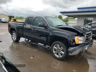 2012 GMC Sierra 1500 SLT z VIN 1GTR2WE75CZ337757, wystawiony jako Copart lot #57753085 z przebiegiem 126 971 mil mil oraz Szkoda całkowita • Salvage title. Historia ofert i sprzedaży dostępna na DreamBid. Obrazek 4.
