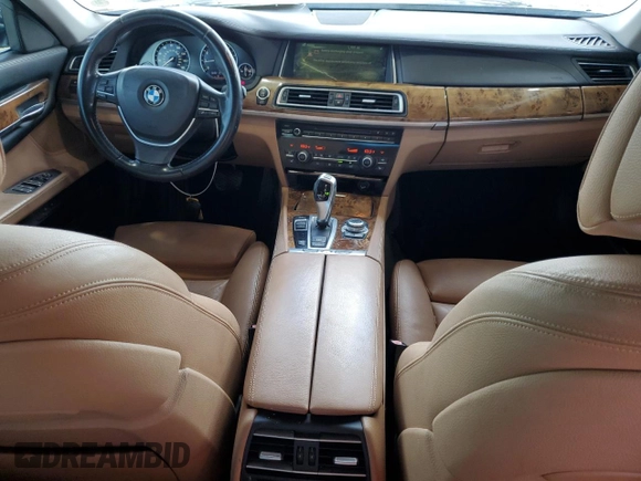 2013 BMW 7 Series 740i with VIN WBAYA6C58DC995008, listed as a Copart auction lot 62008795 with 95,974 mi miles and Salvage title. Bid and sale history available at DreamBid. Image 8.