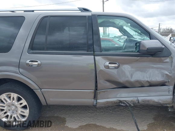 2012 Ford Expedition Limited with VIN 1FMJU1K53CEF41943, listed as a IAAI auction lot 41717417 with 148,514 mi miles and . Bid and sale history available at DreamBid. Image 14.