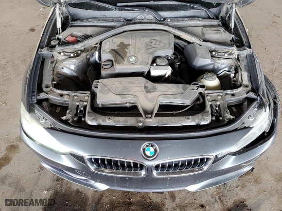 2015 BMW 3 Series 328i with VIN WBA3A5G55FNS84713, listed as a Copart auction lot 48485525 with 107,726 mi miles and Salvage Title. Bid and sale history available at carsss.com. Image 11.