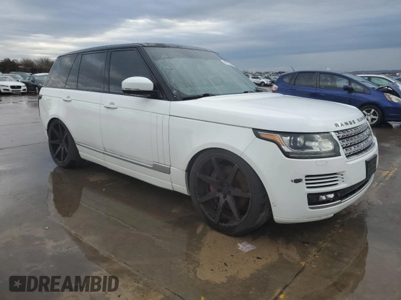 2013 Land Rover Range Rover HSE with VIN SALGS2DF9DA107124, listed as a Copart auction lot 43212385 with 115,923 mi miles and Clean title. Bid and sale history available at DreamBid. Image 4.