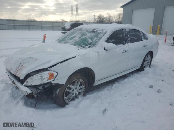 2015 Chevrolet Impala Limited LTZ with VIN 2G1WC5E39F1131841, listed as a Copart auction lot 45490595 with 0 mi miles and Salvage Title. Bid and sale history available at carsss.com. Image 1.