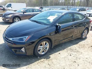 2020 Hyundai Elantra SEL with VIN 5NPD84LF6LH503914, listed as a IAAI auction lot 41912987 with 94,745 mi miles. Bid and sale history available at carsss.com. Image 2.