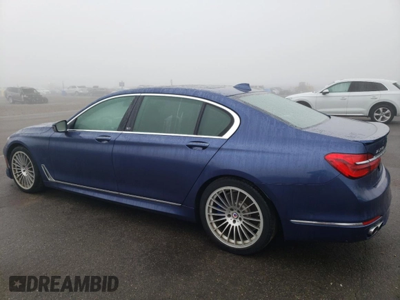 2018 BMW 7 Series ALPINA B7 xDrive with VIN WBA7F2C52JG856406, listed as a Copart auction lot 77086103 with 48,332 mi miles. Bid and sale history available at carsss.com. Image 2.