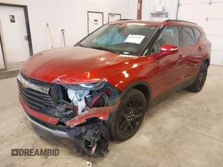 2021 Chevrolet Blazer LT z VIN 3GNKBJRS2MS520283, wystawiony jako IAAI lot #42059583 z przebiegiem 81 284 mil mil oraz . Historia ofert i sprzedaży dostępna na DreamBid. Obrazek 6.