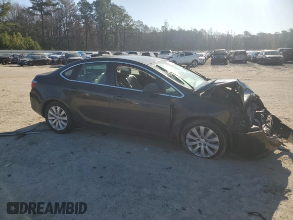 2016 Buick Verano with VIN 1G4PP5SK1G4112620, listed as a Copart auction lot 48810125 with 0 mi miles and Salvage Title. Bid and sale history available at carsss.com. Image 4.