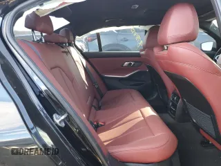 2022 BMW 3 Series M340i xDrive with VIN 3MW5U9J02N8C24006, listed as a Copart auction lot 87841145 with 0 mi miles and Salvage Title. Bid and sale history available at carsss.com. Image 10.