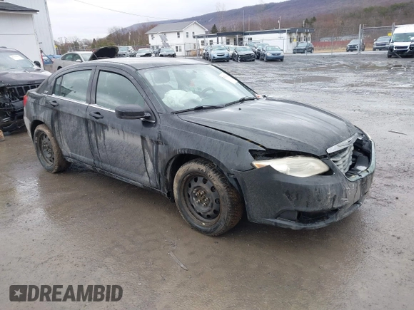 2013 Chrysler 200 LX with VIN 1C3CCBAB1DN646919, listed as a IAAI auction lot 41743113 with 167,515 mi miles and . Bid and sale history available at DreamBid. Image 1.