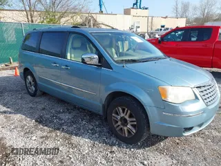 2010 Chrysler Town & Country Limited with VIN 2A4RR6DX0AR237189, listed as a IAAI auction lot 41910606 with 169,317 mi miles. Bid and sale history available at carsss.com. Image 1.