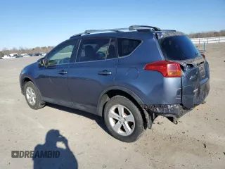 2013 Toyota RAV4 XLE with VIN JTMRFREV9D5020318, listed as a Copart auction lot 46440375 with 209,491 mi miles and Salvage Title. Bid and sale history available at carsss.com. Image 2.