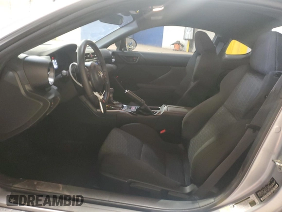 2023 Toyota GR86 with VIN JF1ZNBC10P8755482, listed as a Copart auction lot 46685005 with 38,466 mi miles and Salvage Title. Bid and sale history available at carsss.com. Image 7.