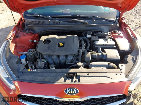 2019 Kia Forte EX with VIN 3KPF54AD7KE070948, listed as a IAAI auction lot 41982763 with 104,915 mi miles. Bid and sale history available at carsss.com. Image 10.