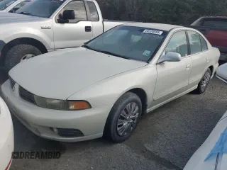 2002 Mitsubishi Galant ES z VIN 4A3AA46G72E103528, wystawiony jako Copart lot #44526595 z przebiegiem 238 512 mil mil oraz Szkoda całkowita • Salvage title. Historia ofert i sprzedaży dostępna na DreamBid. Obrazek 1.
