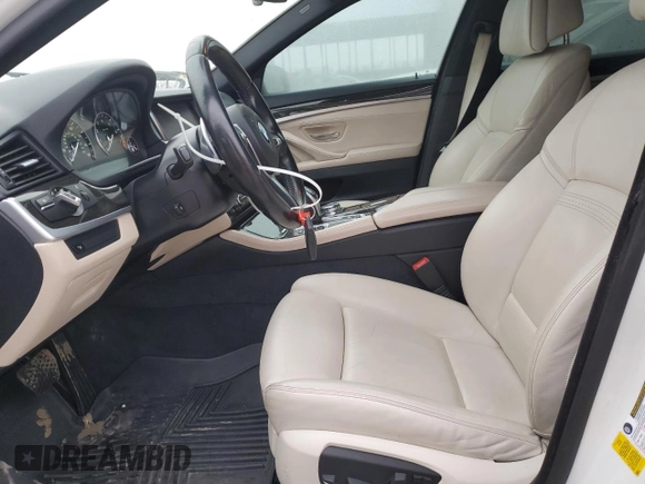 2016 BMW 5 Series 535i with VIN WBA5B1C59GG553564, listed as a Copart auction lot 81048354 with 94,959 mi miles and Salvage Title. Bid and sale history available at DreamBid. Image 7.