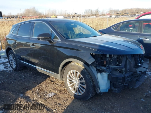 2016 Lincoln MKX Select with VIN 2LMTJ8KR5GBL55338, listed as a IAAI auction lot 41431389 with 93,181 mi miles. Bid and sale history available at carsss.com. Image 1.