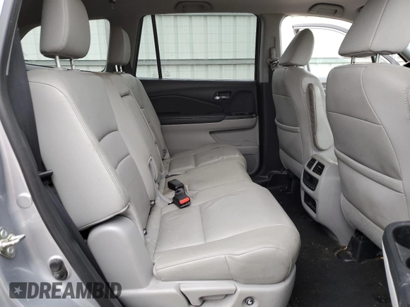 2017 Honda Pilot EX-L with VIN 5FNYF6H59HB008597, listed as a Copart auction lot 42166495 with 221,452 mi miles and Salvage Title. Bid and sale history available at DreamBid. Image 11.