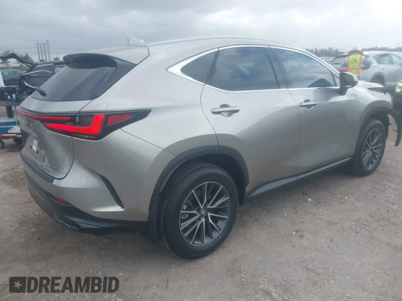 2025 Lexus NX 250 with VIN 2T2ADCAZ4SC024801, listed as a IAAI auction lot 41727939 with 77 mi miles and . Bid and sale history available at DreamBid. Image 4.
