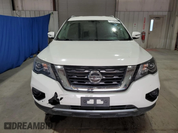 2020 Nissan Pathfinder S with VIN 5N1DR2AM2LC649334, listed as a Copart auction lot 53488155 with 120,617 mi miles and Clean title. Bid and sale history available at DreamBid. Image 5.