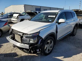 2022 Hyundai Santa Fe SEL with VIN 5NMS24AJ8NH396221, listed as a Copart auction lot 70727342 with 11,855 mi miles. Bid and sale history available at carsss.com. Image 1.